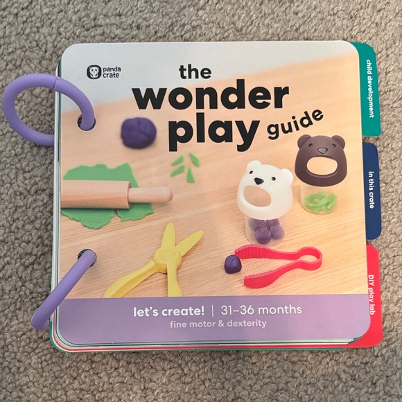 Kiwico Wonder Play Guide ONLY - Let’s Create (31-36 Months) - Picture 1 of 1